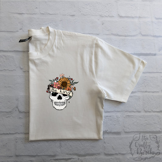 Be Kind Skull T-Shirt